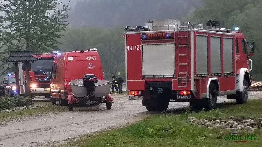 Tragedia na Dunajcu. Nie żyje flisak (zdjęcia)