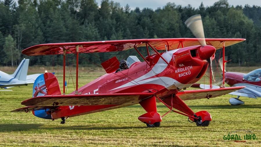 Casa - 1.131E Jungman i czeski pilot Jan Rudzinskyj na Nowotarskim Pikniku Lotniczym