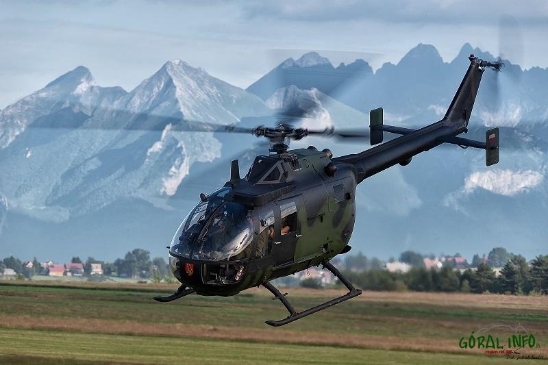 Bolkov Bo 105 - kolejny uczestnik XI Nowotarskiego Pikniku Lotniczego