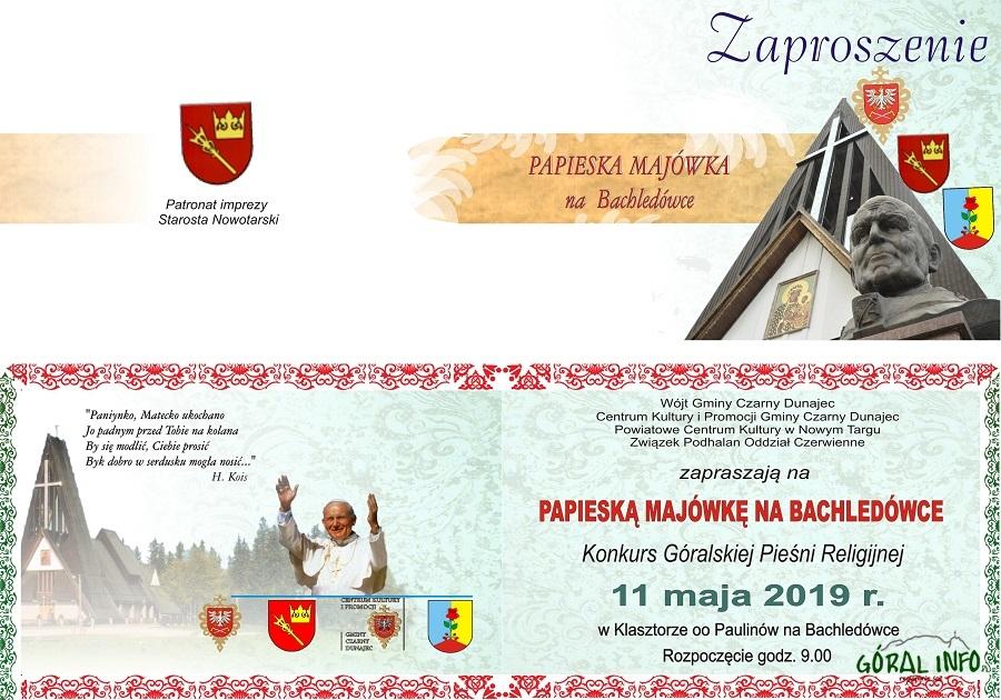 Papieska Majówka na Bachledówce