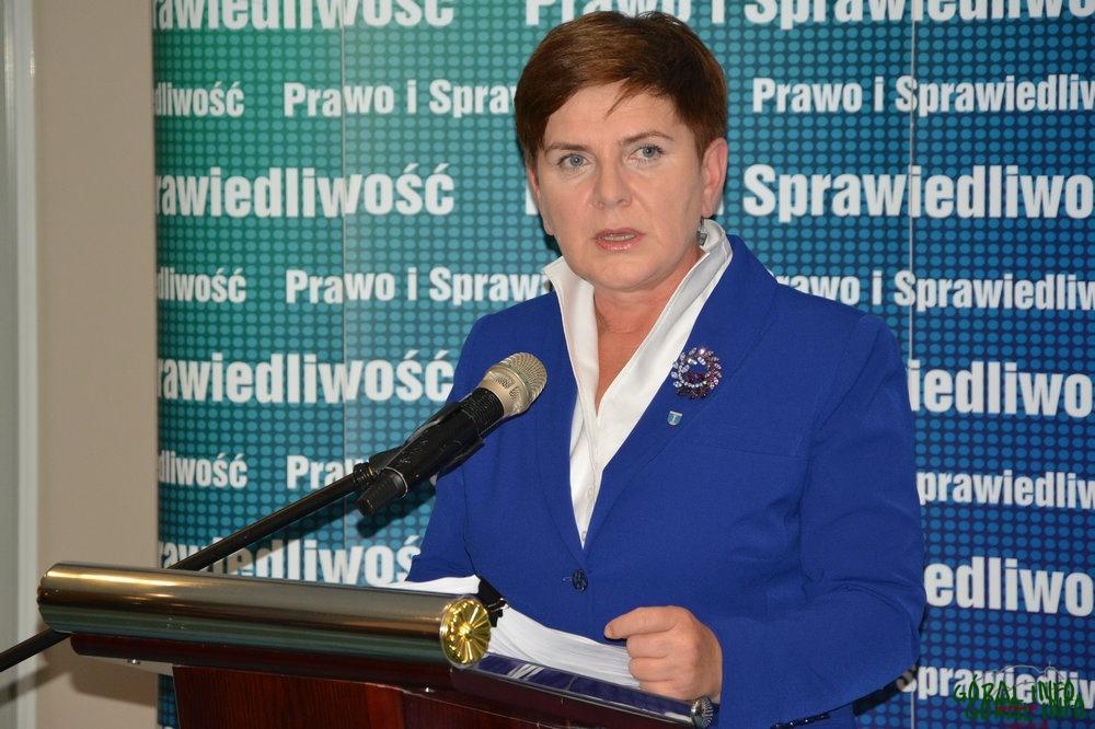 Premier Beata Szydło odwiedzi Szaflary