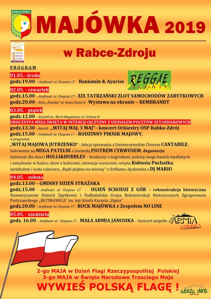 Majówka w Rabce-Zdroju