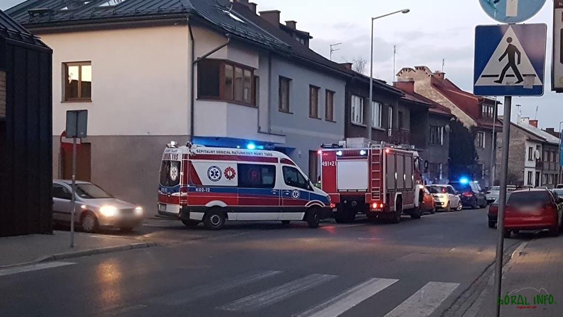 Tragiczny wypadek w Nowym Targu - nie żyje starsza kobieta (zdjęcia)