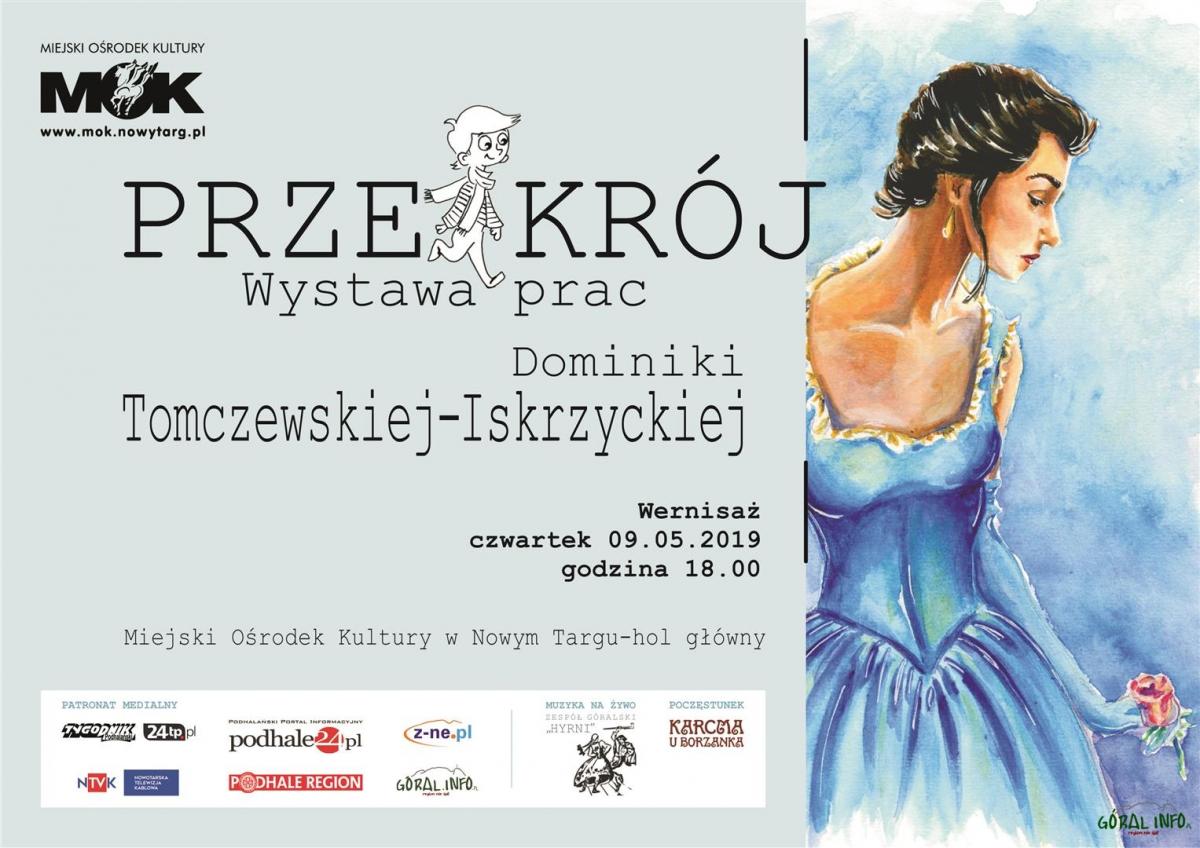 PRZEKRÓJ - wystawa prac Dominiki Tomczewskiej-Iskrzyckiej