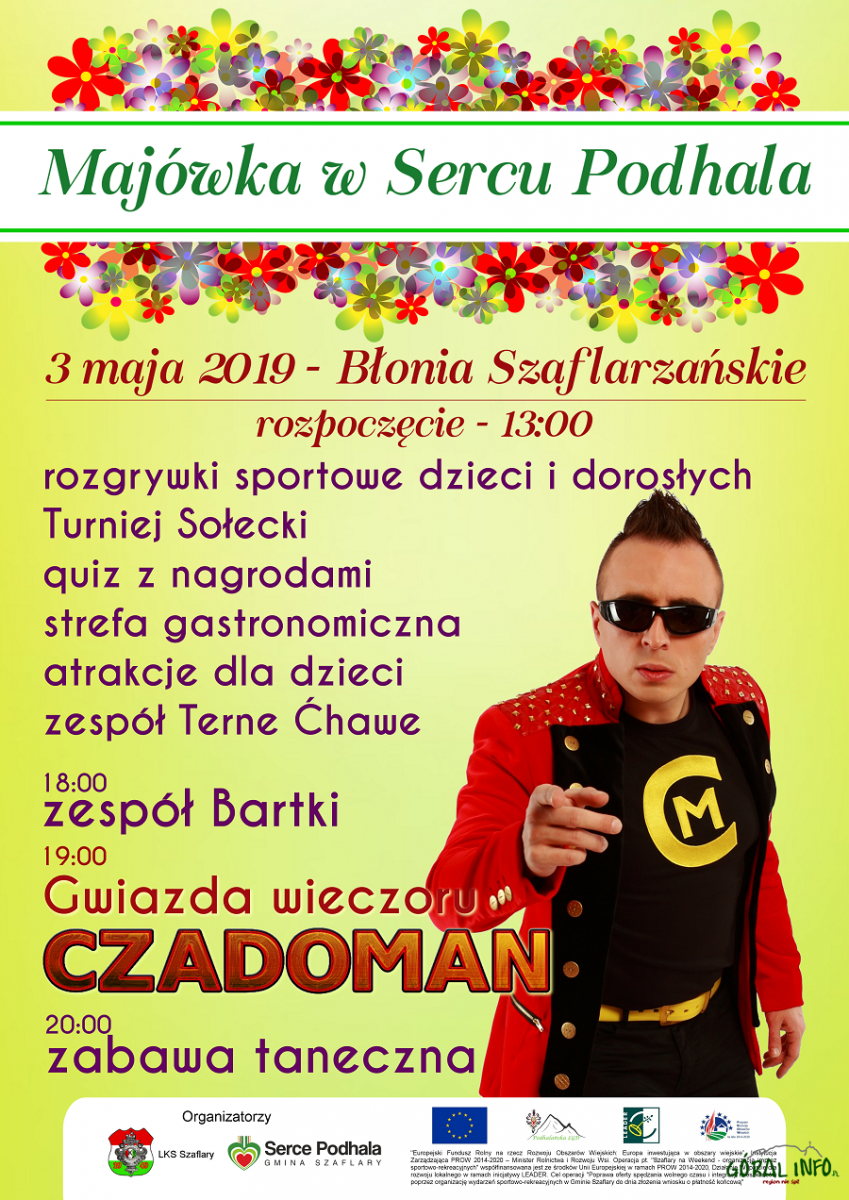 CZADOMAN gwiazdą wieczoru na majówce w Szaflarach