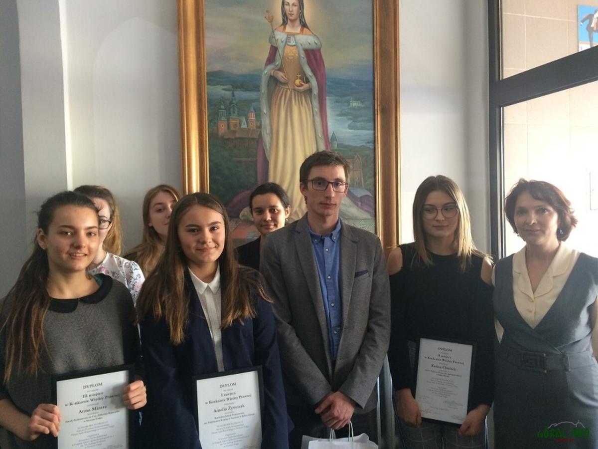 Laureaci Konkursu Wiedzy Prawnej