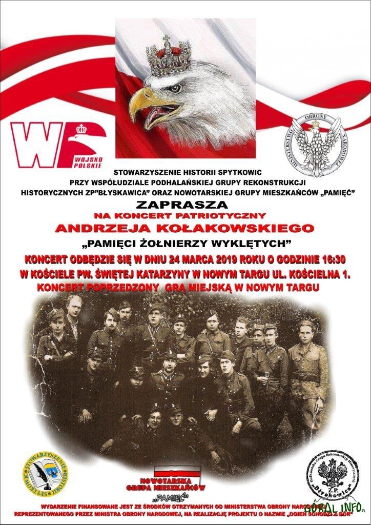 Koncert Patriotyczny Andrzeja Kołakowskiego „Pamięci Żołnierzy Wyklętych”