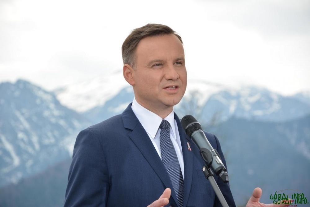 Prezydent Andrzej Duda odwiedzi Zakopane i Szaflary