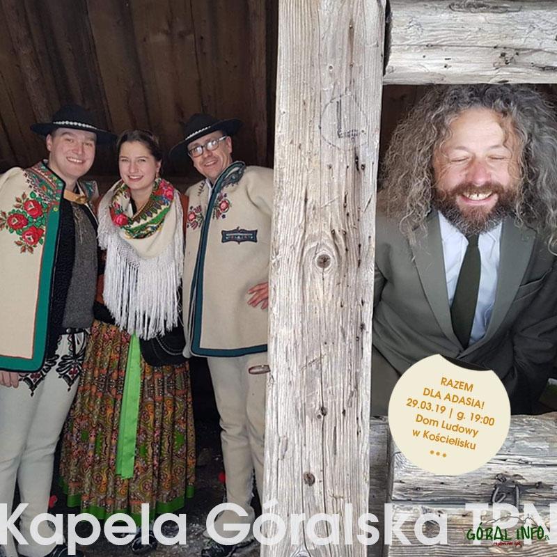 Razem dla Adasia – koncert charytatywny - Kościelisko Music Trail Festival i Tatrzański Park Narodowy pomagają!