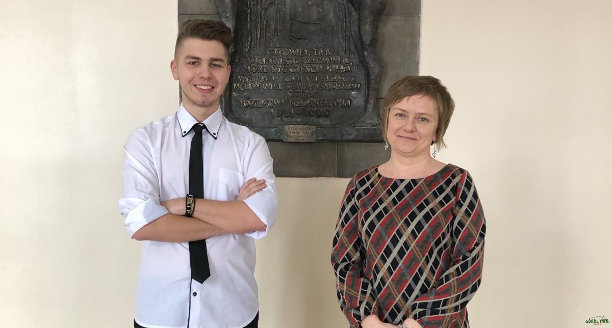 Matematyczne sukcesy Kamila Plucińskiego z I LO w Nowym Targu