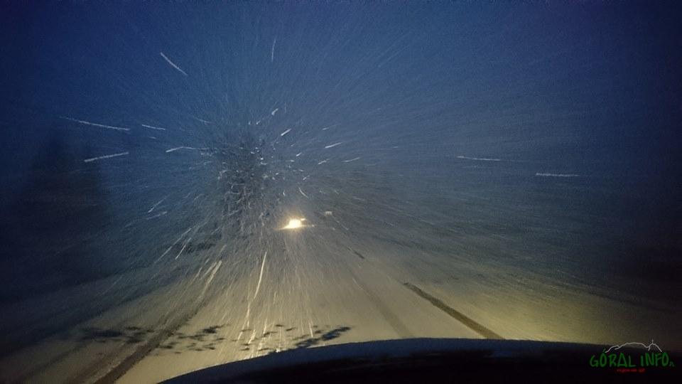 Zamiecie śnieżne i brak prądu na terenie całego Podhala