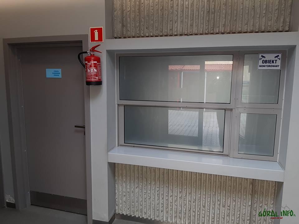 Strefa dla mamy i maluszka w toaletach publicznych w Czarnym Dunajcu