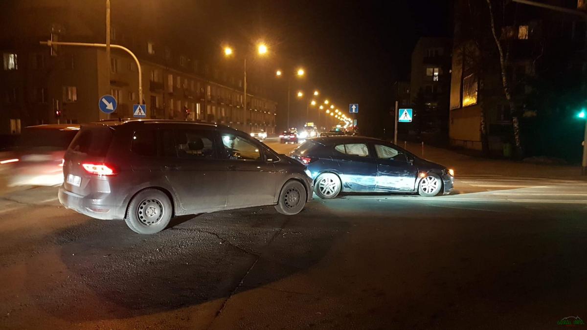 Stłuczka w Nowym Targu