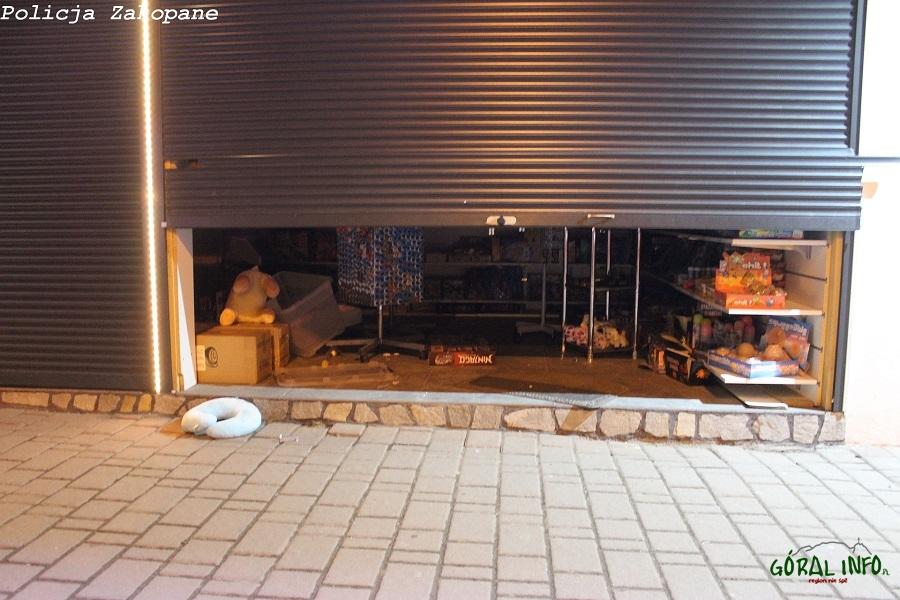 Amator zabawek włamał się do sklepu