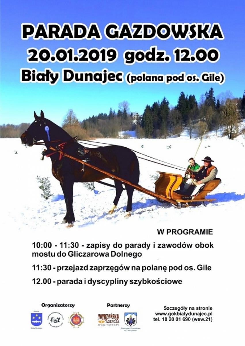 XXIII Parada Gazdowska w Białym Dunajcu