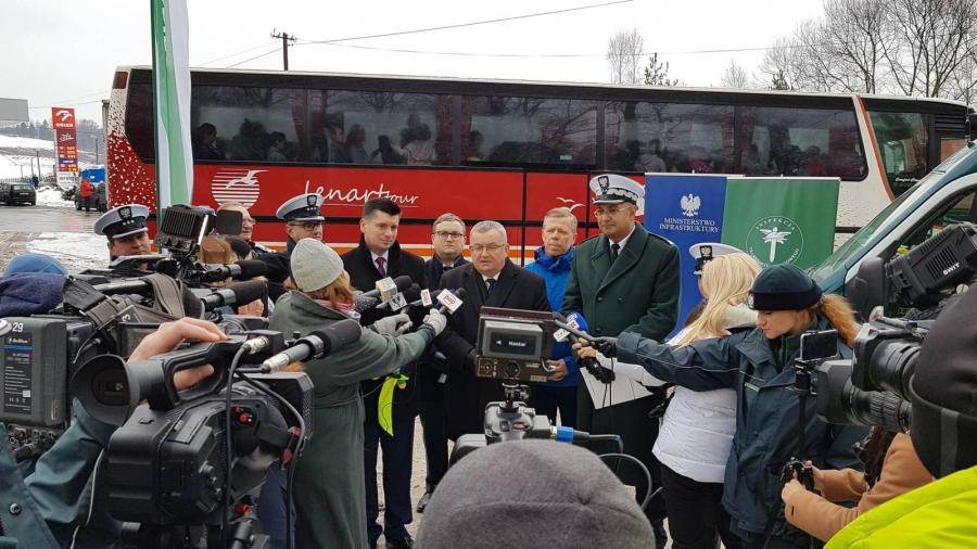Bezpieczne ferie z Inspekcją Transportu Drogowego