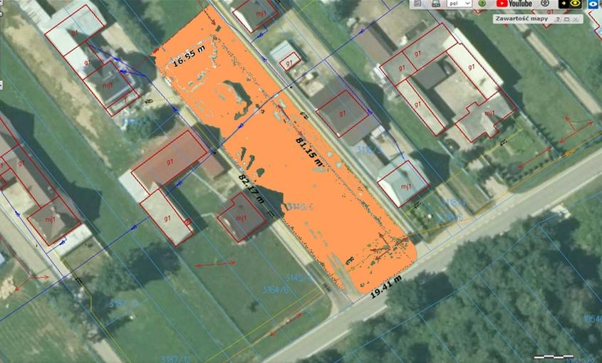 Do sprzedania działka budowlana z uzbrojeniem  (zdjęcia)