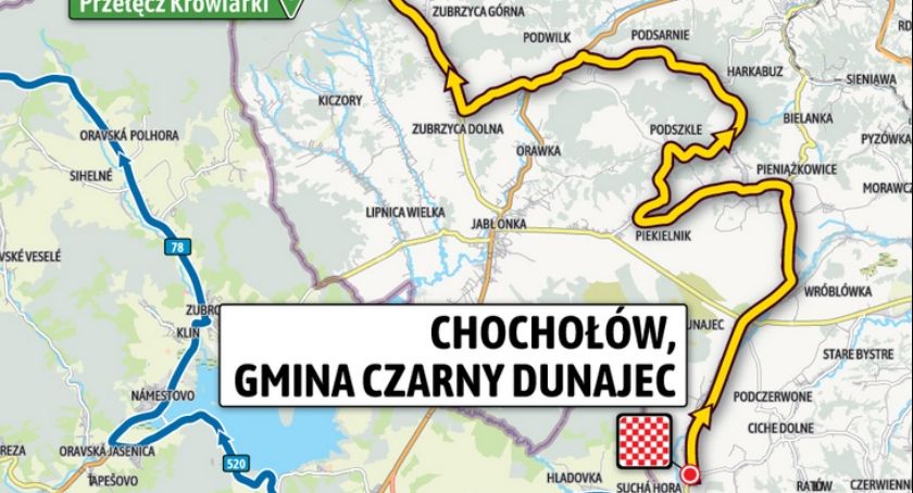 Uwaga na utrudnienia komunikacyjne podczas 5. etapu Tour de Pologne ze starem w Chochołowie