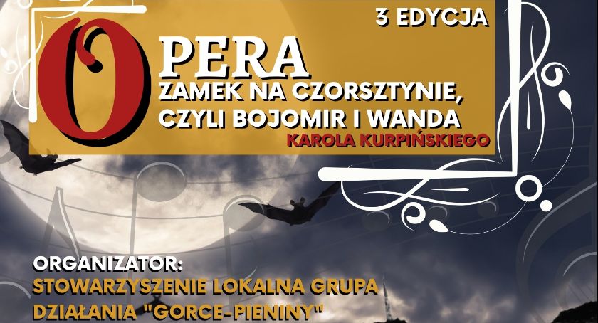 Opera na zamku - zaproszenie