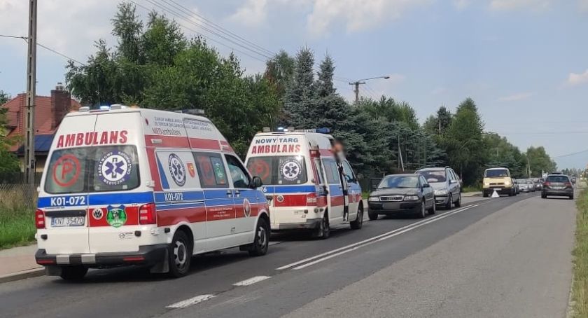 Stłuczka za cmentarzem (zdjęcia)