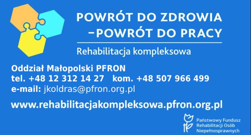 Oddział Małopolski PFRON wspiera osoby z niepełnosprawnościami