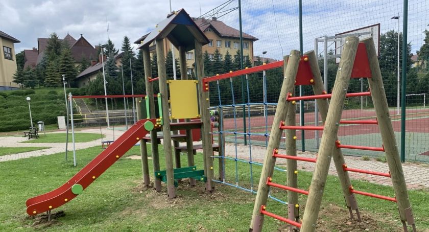 Nowy plac zabaw w Rabie Wyżnej