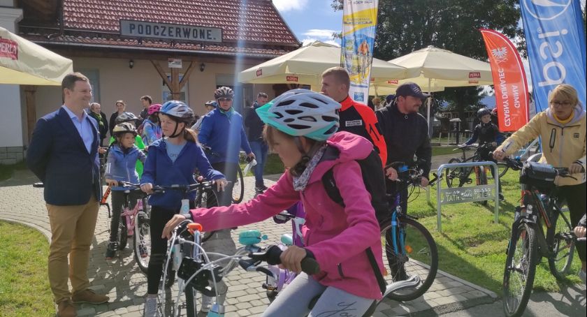 Gdzie koła poniosą - rowerowo - kolejowy piknik w Podczerwonem 