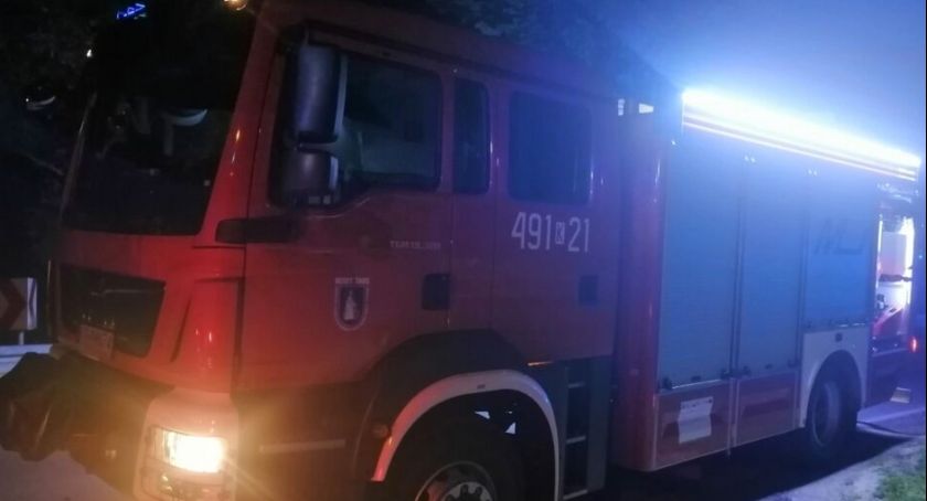 Pożar w Jabłonce - mogło dojść do tragedii