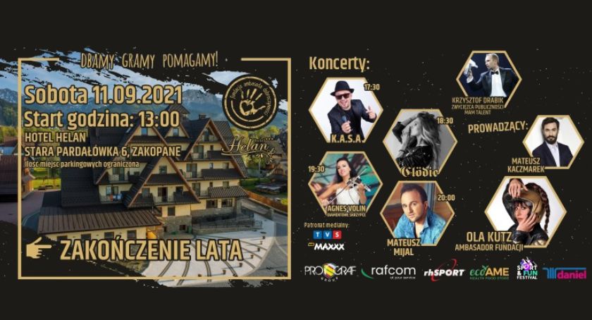 Charytatywne Zakończenie Lata w Zakopanem