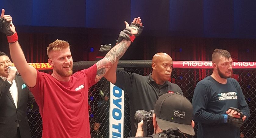 Łukasz Brzeski z Poronina wygrywa z Dylanem Potterem i zdobywa kontrakt z UFC