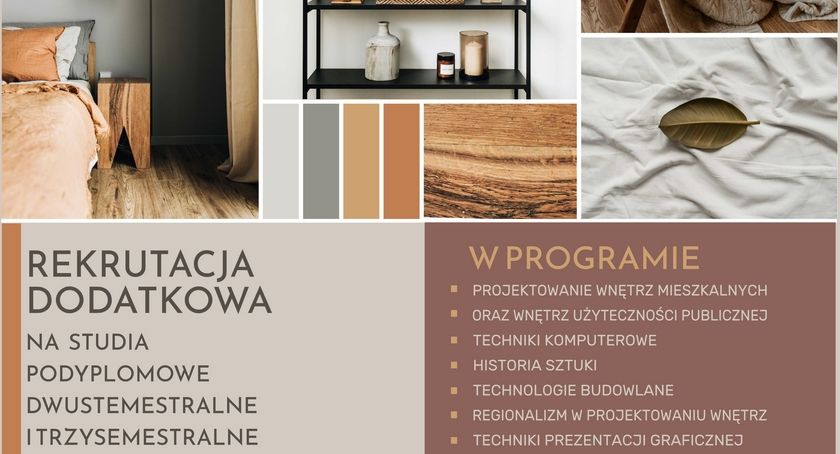 Wybierz Architekturę Wnętrz - trwa rekrutacja