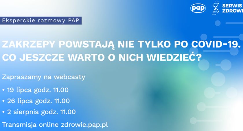 Serwis Zdrowie PAP: Cykl webcastów dotyczących diagnostyki i leczenia zatorowo-zakrzepowego