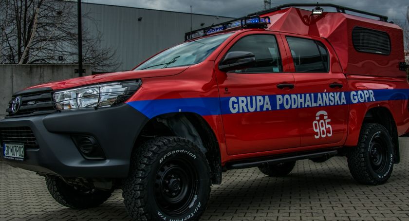 Ratownicy GOPR pomogli kontuzjowanemu rowerzyście