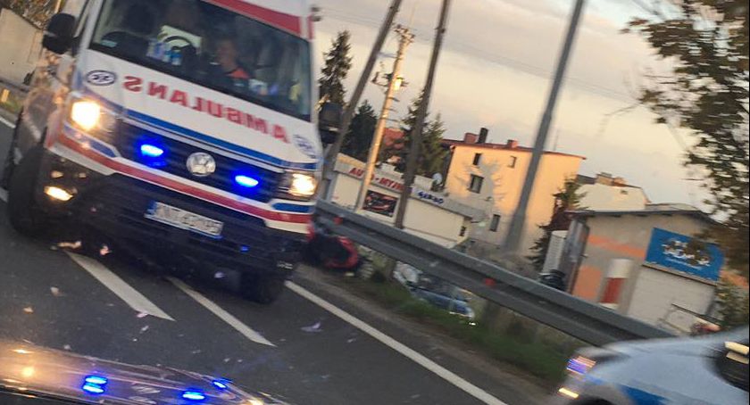 Dwa wypadki motocyklowe w Nowym Targu 