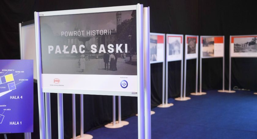 Wystawa PAP: unikalne przedwojenne fotografie Pałacu Saskiego