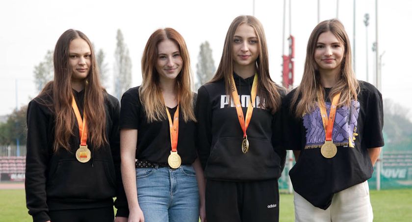 Oliwia Polak - uczennica Goszczyńskiego multimedalistką mistrzostw województwa w lekkoatletyce 