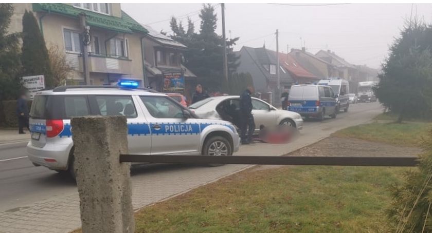 Policyjny pościg zakończony kolizją