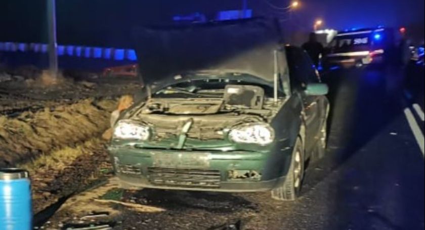 Owce wtargnęły na jezdnię, kilka śmiertelnie potrąconych, rozbite samochody