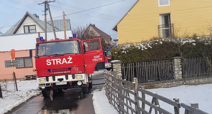Paliła się butla gazowa - mogło być bardzo groźnie