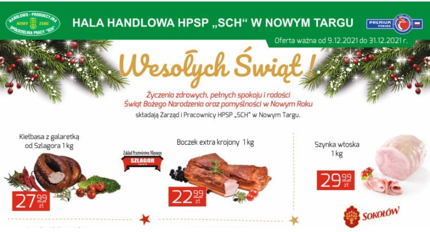 Zapraszamy na Przedświąteczne Tanie Zakupy w Hali Handlowej - gazetka
