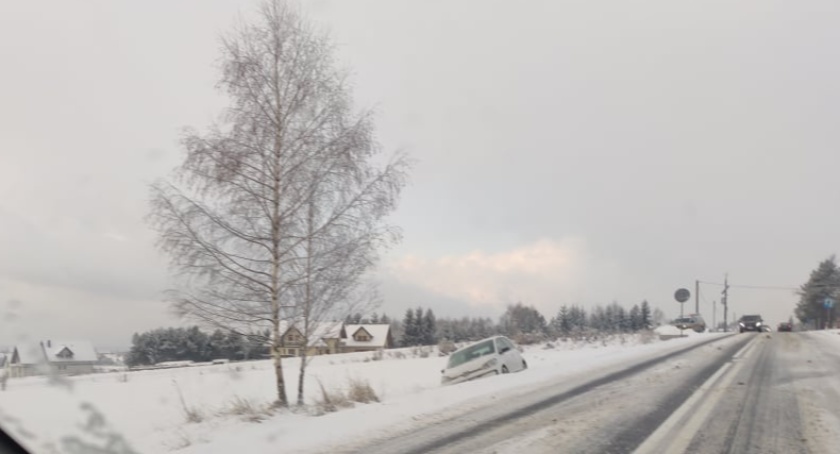 Niebezpiecznie na drogach Podhala