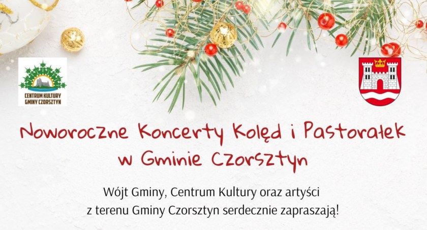 Noworoczne Koncerty Kolęd i Pastorałek w Gminie Czorsztyn