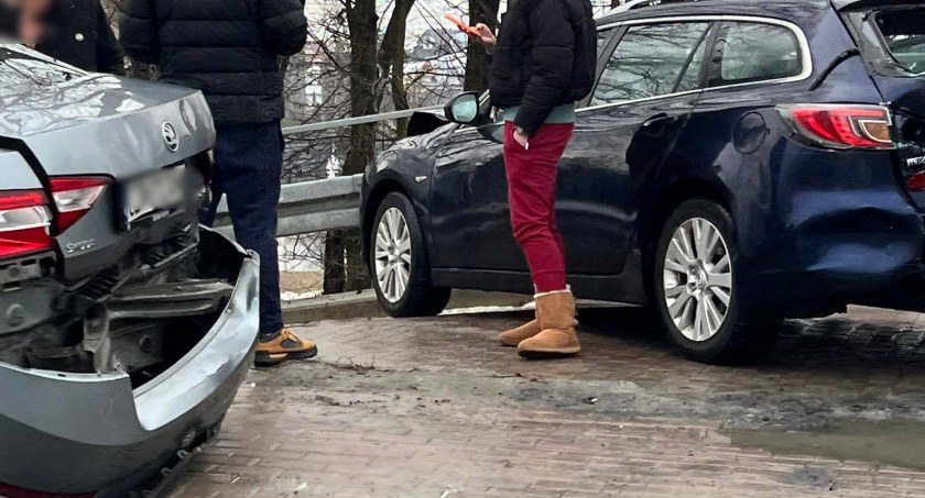 Kraksa w drodze na Sylwestra 