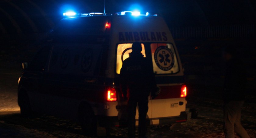 Tragedia w Bustryku - nie żyje młody mężczyzna