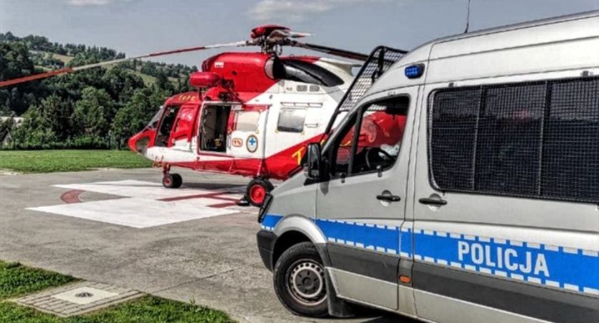 Nietrzeźwy i agresywny turysta sprowadzony ze szlaku
