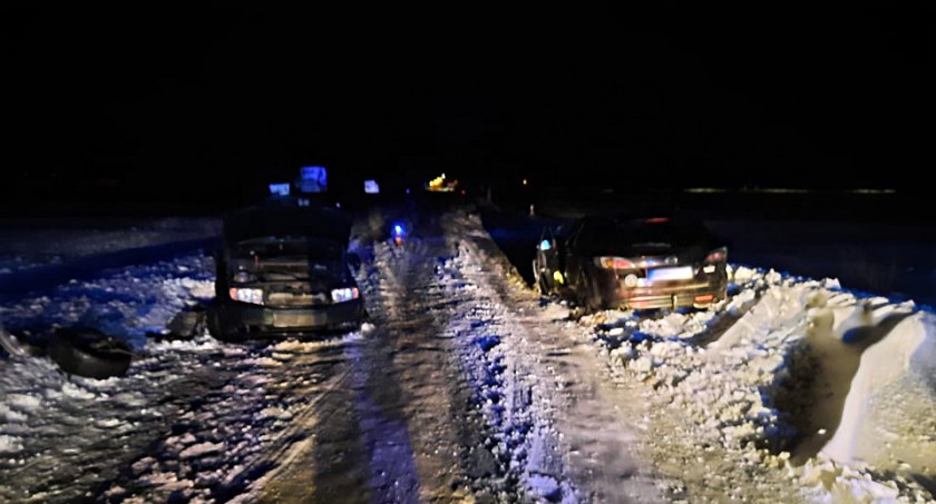 Wypadek w ciężkich warunkach między Czarnym Dunajcem a Podczerwonem