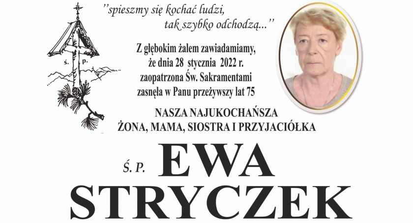 Zmarła Ewa Stryczek, ceniona nauczycielka matematyki z Zakopanego