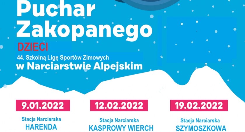2 edycja III Pucharu Zakopanego Dzieci XLIV Szkolną Ligę Sportów Zimowych w Narciarstwie Alpejskim