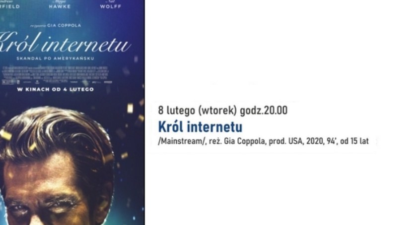 Król Internetu / Mainstream/, reż. Gia Coppola, prod. USA, 2020, 94’, od 15 lat, napisy