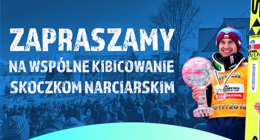 Zawody i kibicowanie polskim skoczkom w Zębie!